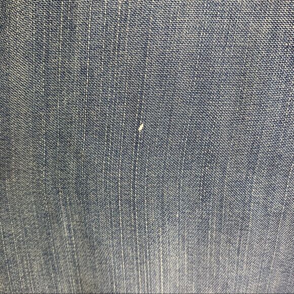 Saks Fifth Avenue Chambray Tunic Laced Neckline - Picture 10 of 10